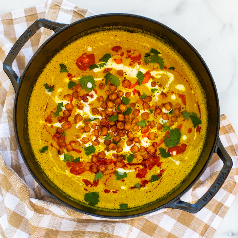 Chickpea Soup With Turmeric and Ginger Lodge Cast Iron