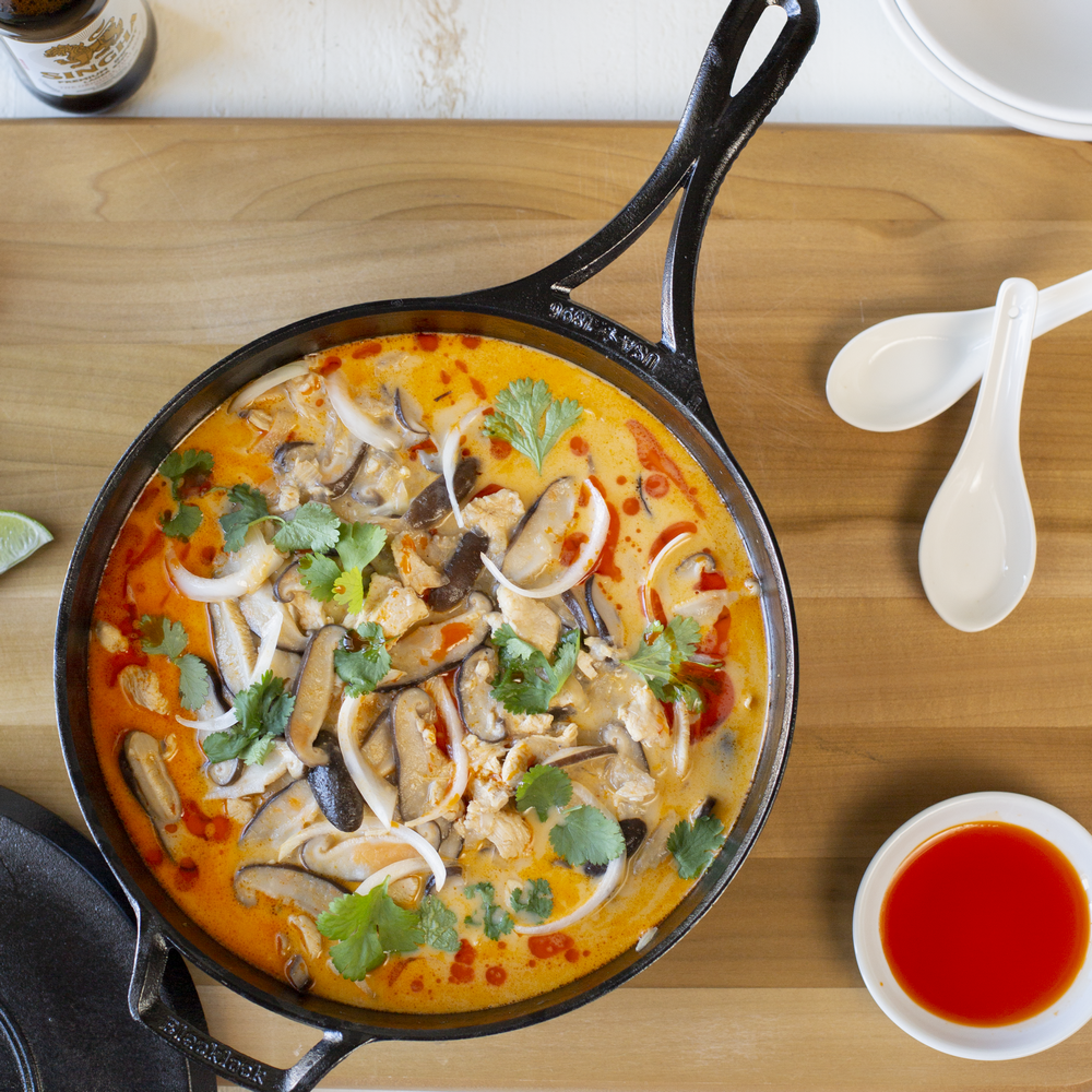 Tom Kha Gai Soup &ndash; Lodge Cast Iron