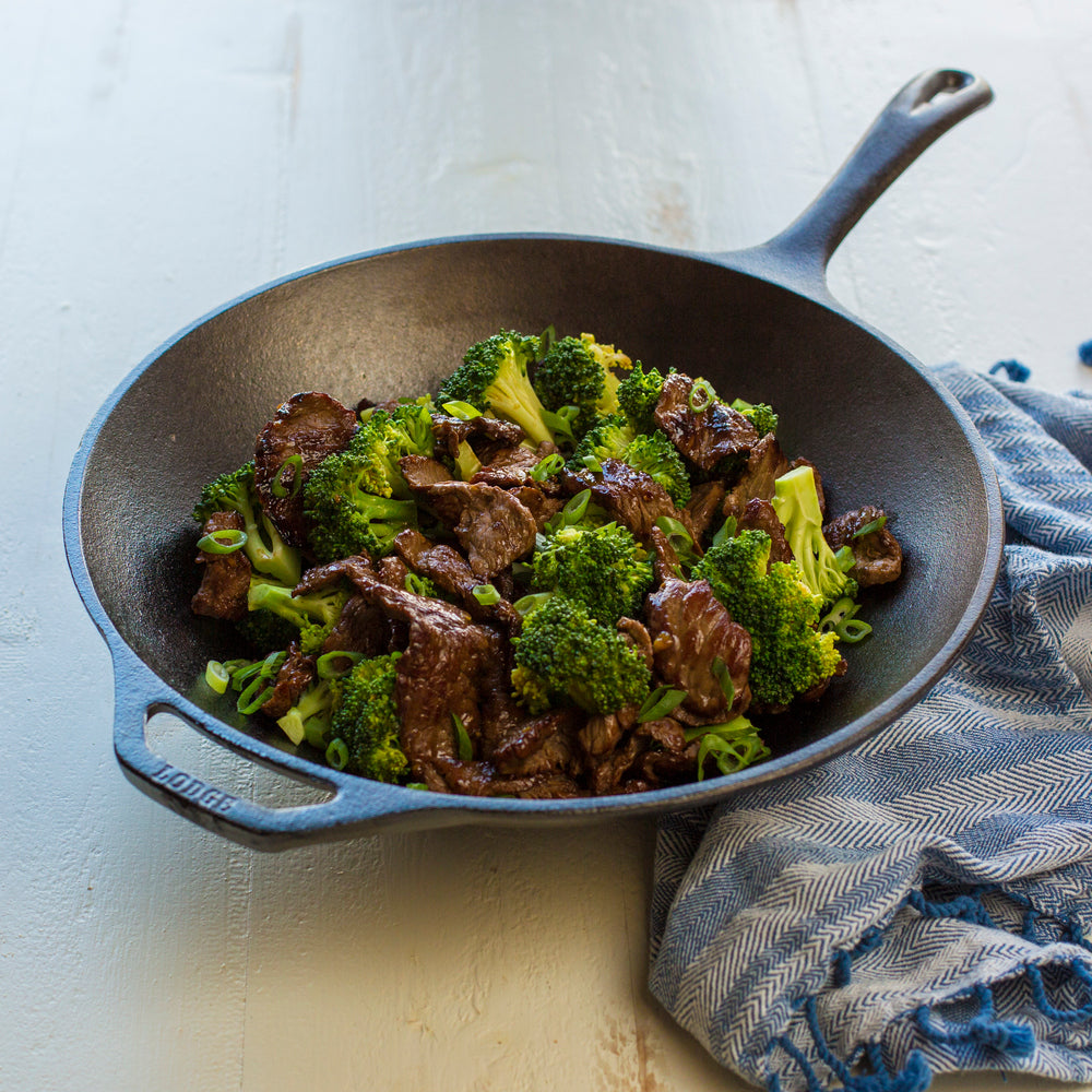 Beef & Broccoli  Lodge Cast Iron