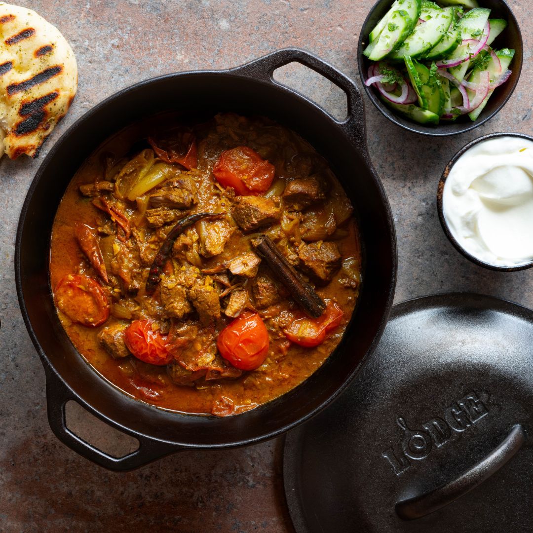 Aromatic Lamb &amp; Coconut Curry &ndash; Lodge Cast Iron