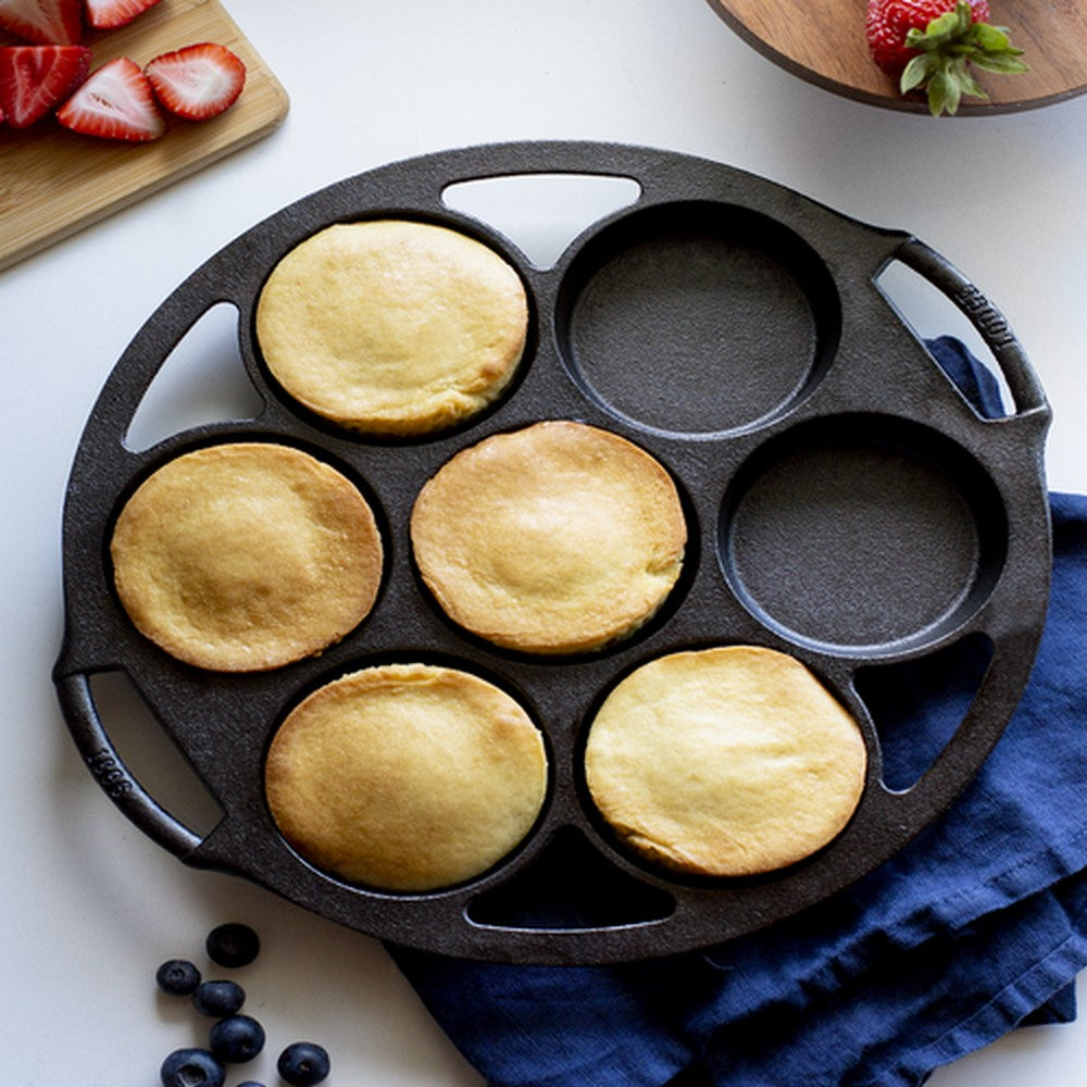 Cast iron mini cake pan best sale