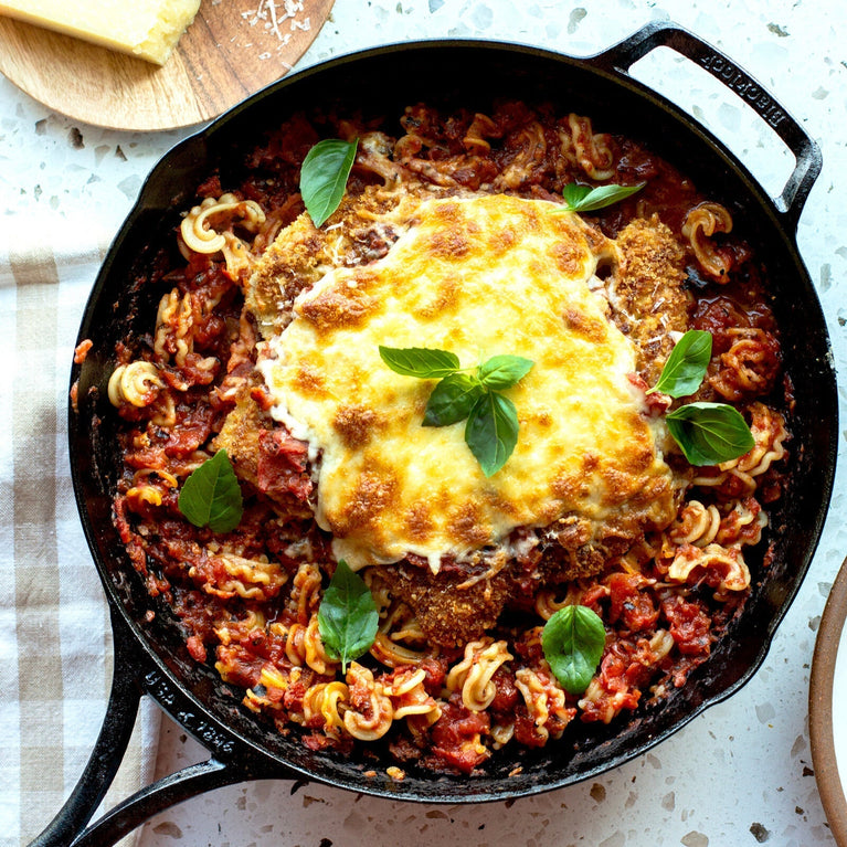 One-Pan Chicken Parmesan Pasta