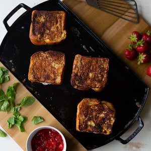 Mascarpone Stuffed French Toast with Strawberries and Mint