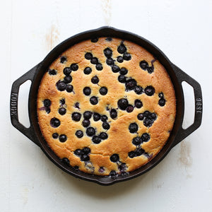 Blueberry Ricotta Skillet Cake