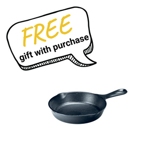 FREE Lodge Cast Iron 16cm Skillet