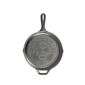 Cast Iron Sugar Skull Skillet 26cm