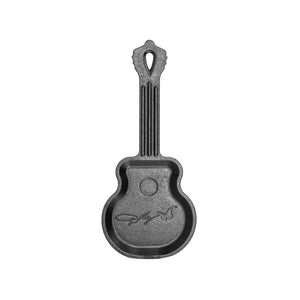 Cast Iron Rockstar Guitar Dolly Parton Mini Skillet