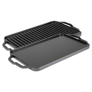 Cast Iron CHEF COLLECTION Reversible Grill/Griddle 49cm